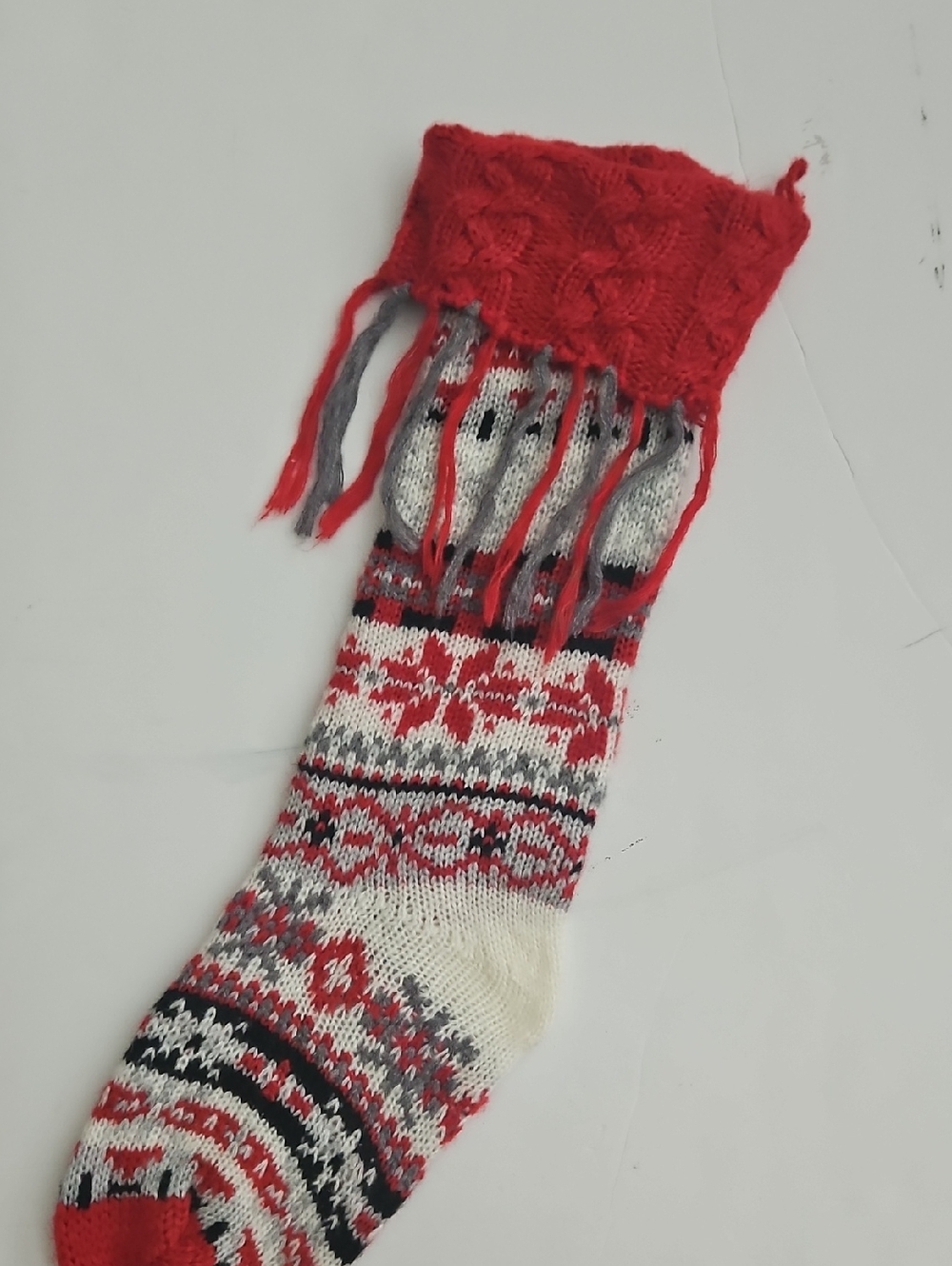 Aeropostale Knit Christmas Stocking